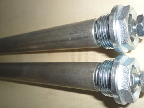 Solrig Lave om tredobbelt Magnesium Anode, Kina Ekstruderet Magnesium Anode Rod Producent