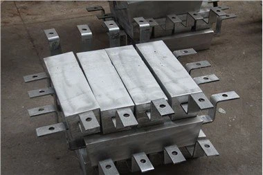 Marine Ship Ballast Tank Anodes Aluminium Sacrificial Anode For Cathodic Protection